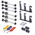 3 Roller Wall Mounting Manual Background Support System V75013