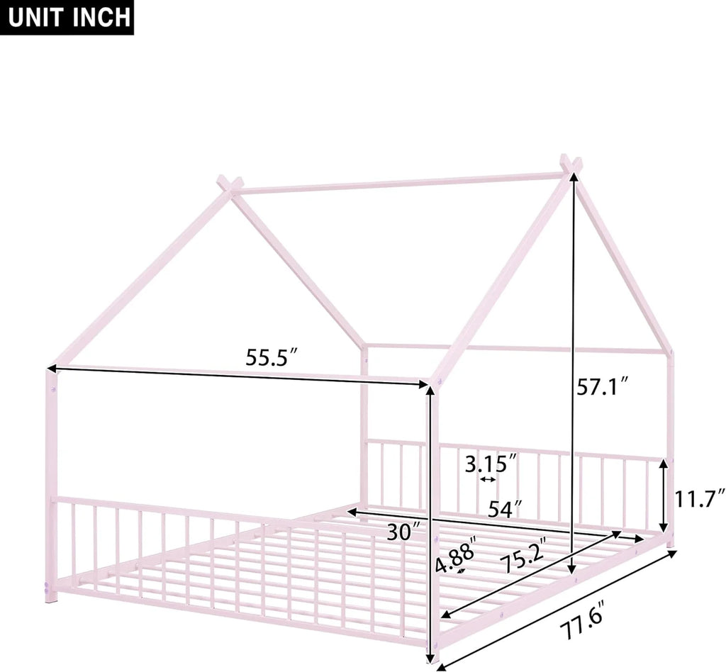 Full Size Meal House Bed H7347