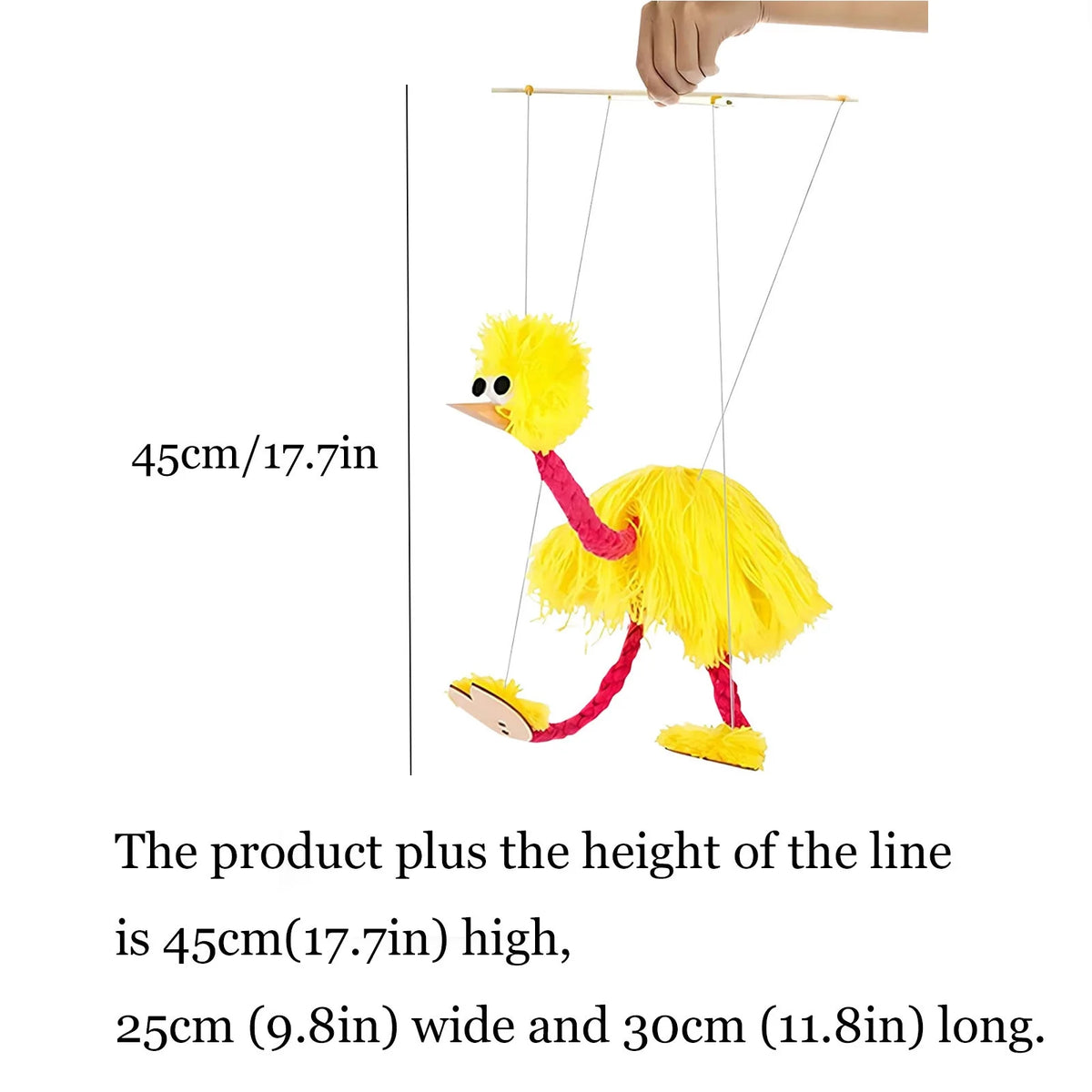 Bird String Puppet Plush Hand Puppet V636