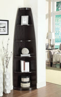Corner Bookcase Cappuccino N3287