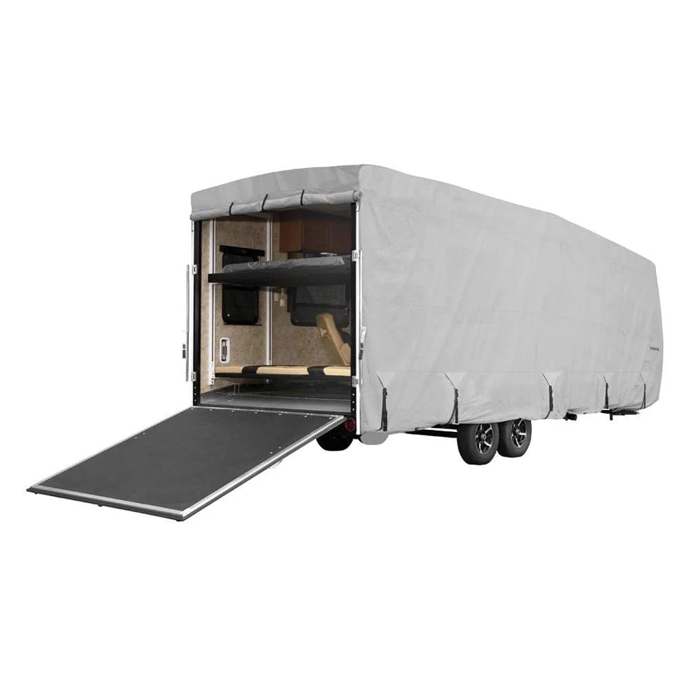 Gray Toy Hauler Trailer Cover X5447