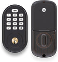 Push Button Deadbolt in Satin Nickel F138006