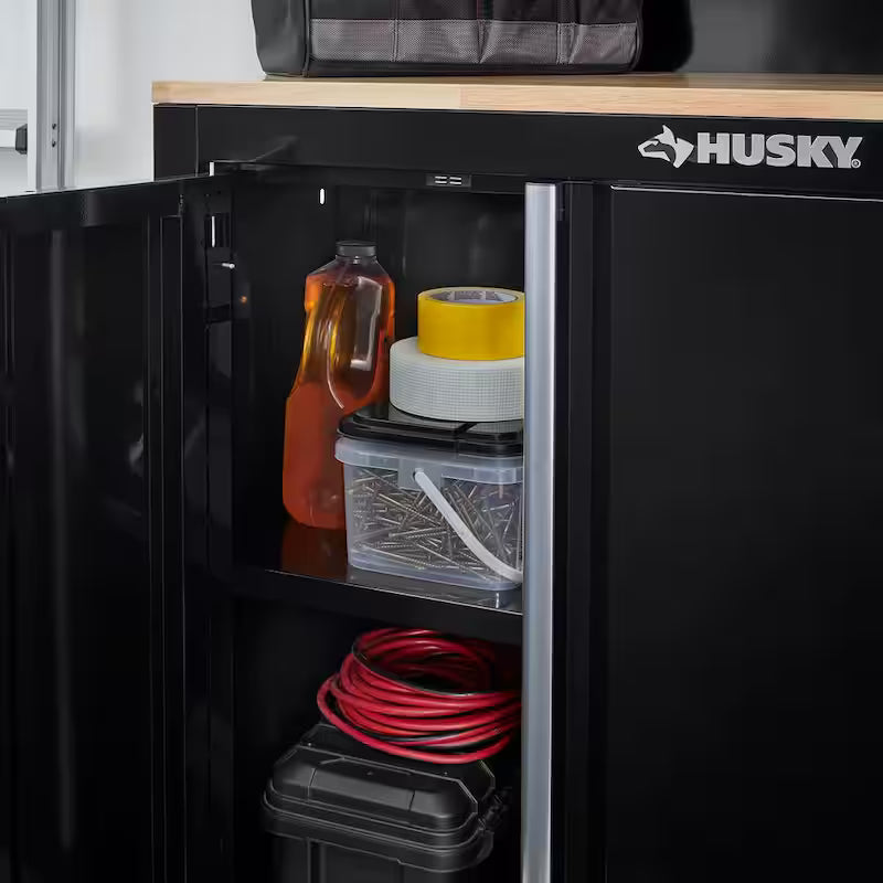 6-Piece Steel Garage Workstation in Black R861233