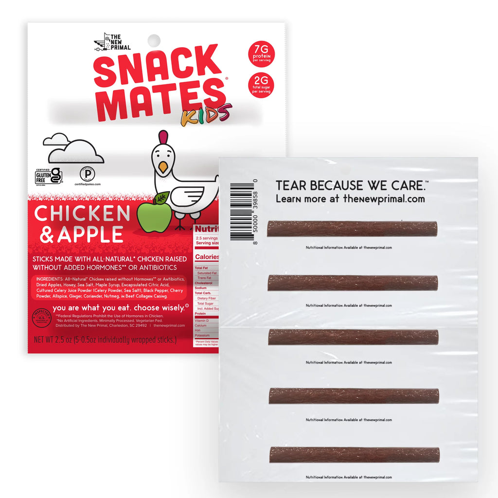 Chicken and Apple Mini Meat Sticks 8 Packs O763295