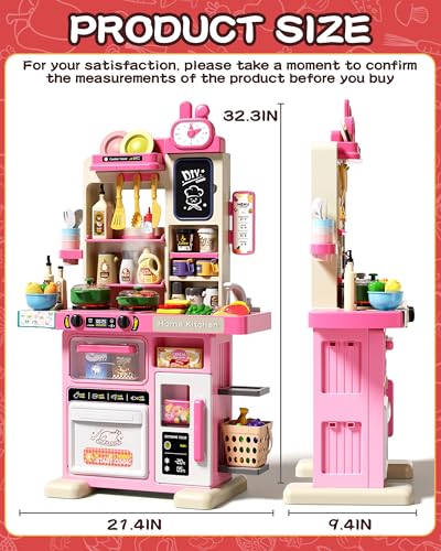 Kids Kitchen Playset with Lights & Sounds G6007