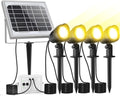 4-in-1 Solar Landscape Lights, IP66 Waterproof, 2700K/4000K/6000K L9034