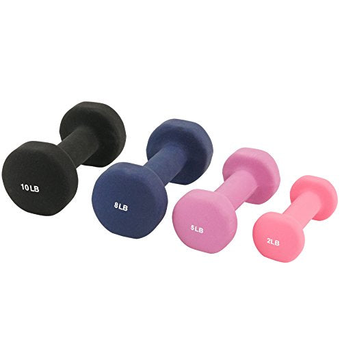 Neoprene Coated Hex Dumbbell Sold in Pairs V7346