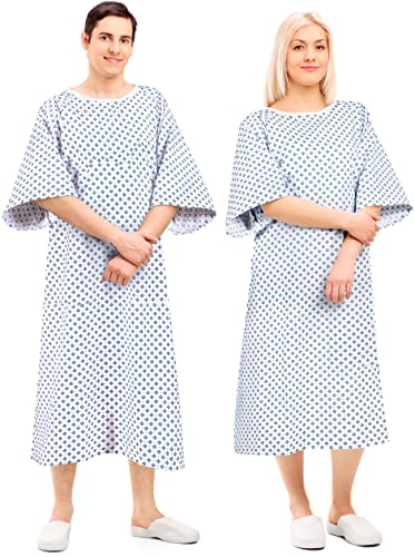 2 Pack Cotton Blend Patient Gown S4647