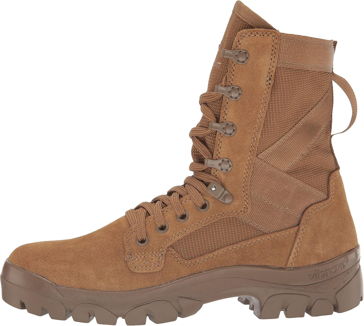 Men's Suede Leather Tactical Hiking Boots, Coyote, 13 C9802