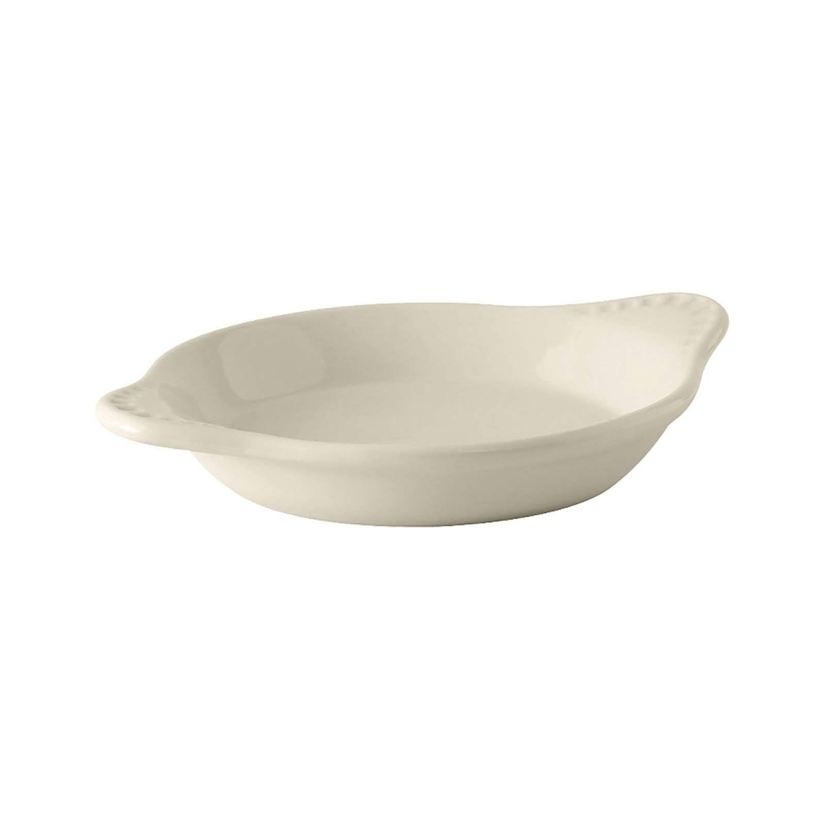 11 oz. Eggshell Round China Egg Dish - 12/Case S33062