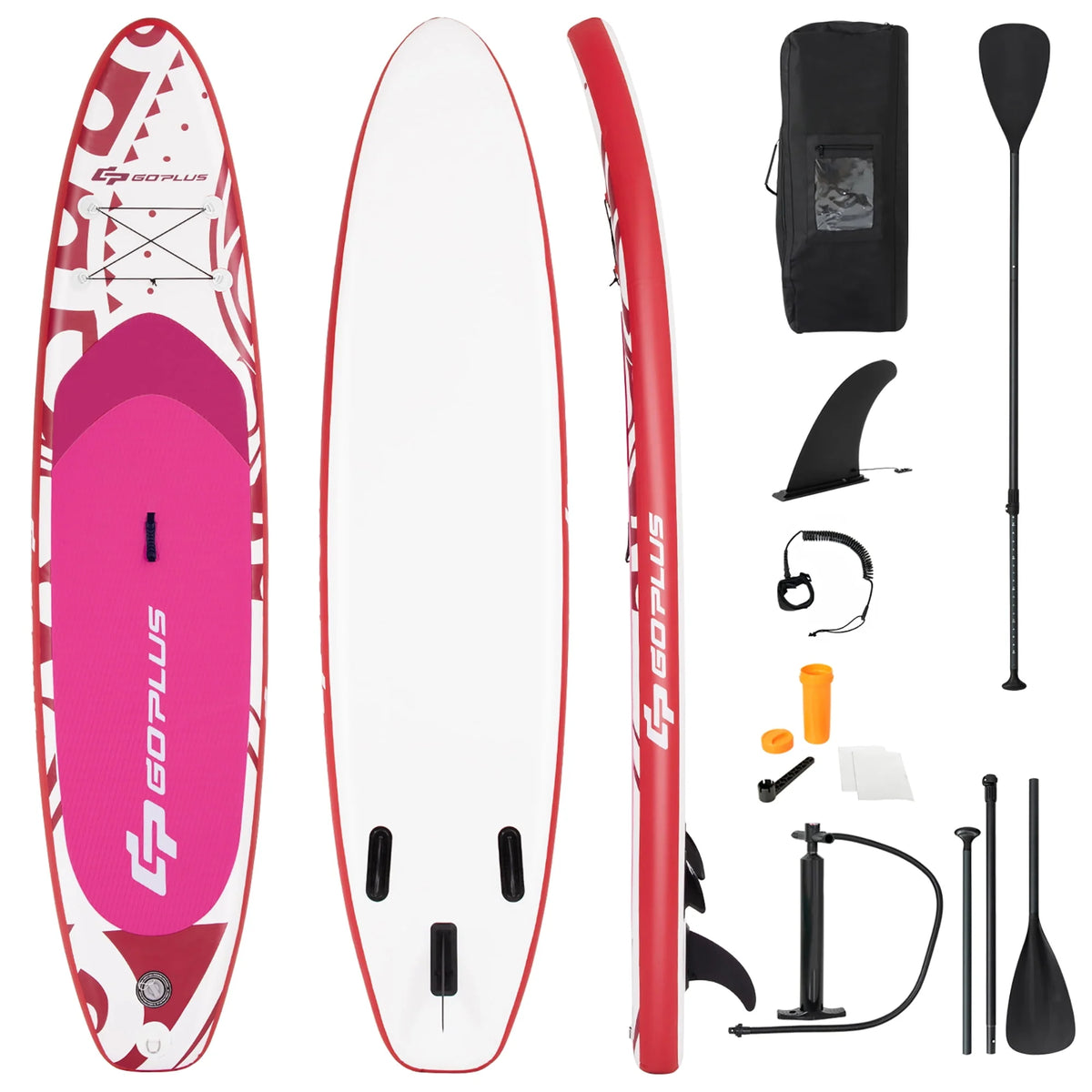10.5' Inflatable Stand Up Paddle Board with Carry Bag O306082