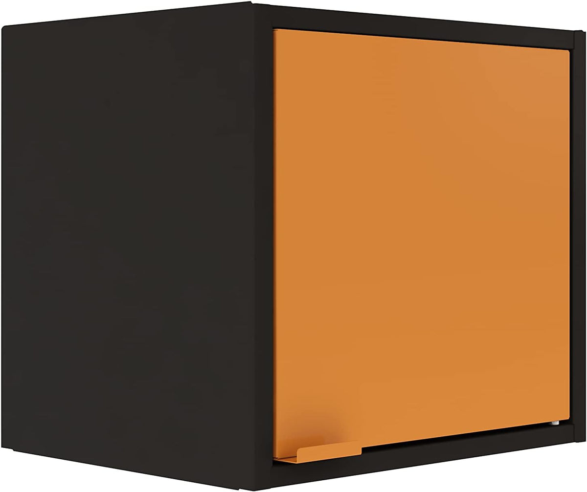 Blue Wall-Mounted Steel Niche Cabinet N934950