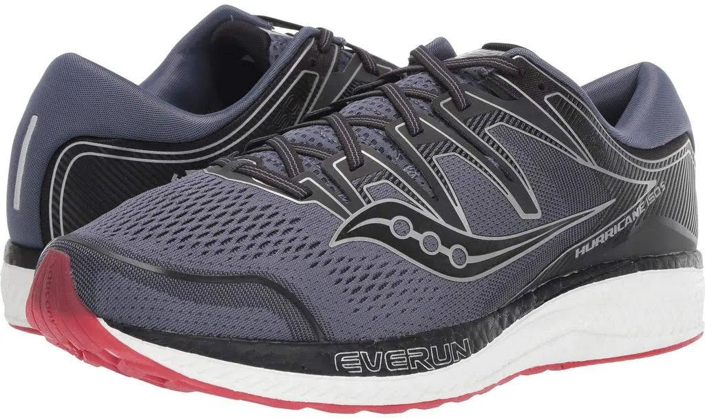 Grey Black Wide Running Shoes O784