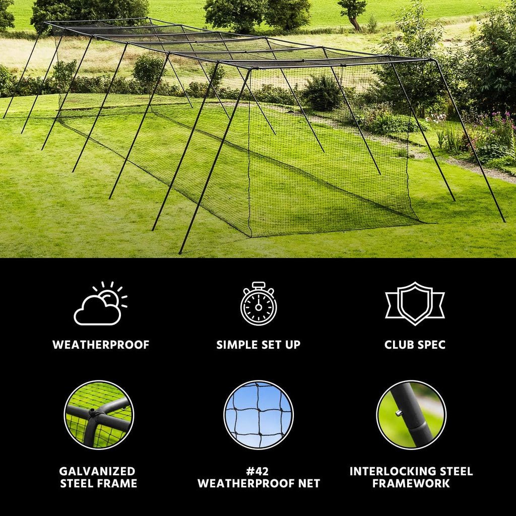 Baseball Batting Cage with Frame and Net W17449