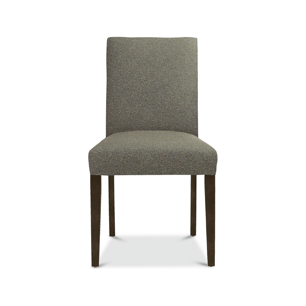 Modern Side Chair in Flint Terracotta with Charcoal Legs U4630