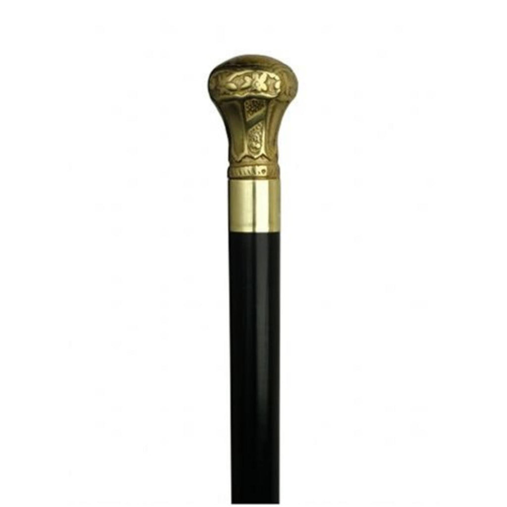 Black Shaft Walking Cane U363225
