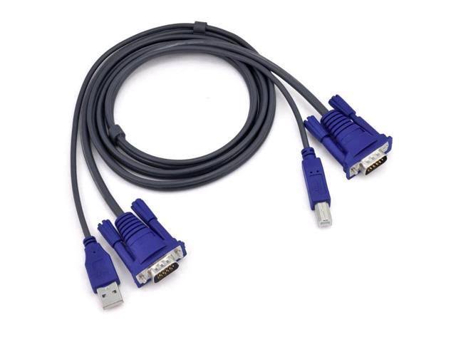 8 Port USB KVM VGA Switch with Cable U9809