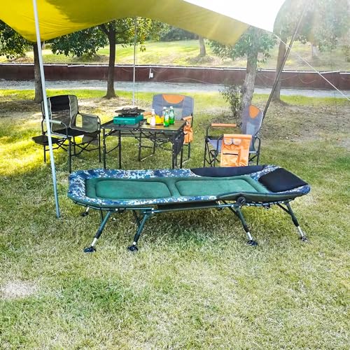 Heavy Duty Folding Camping Cot with Carry Bag Y4743