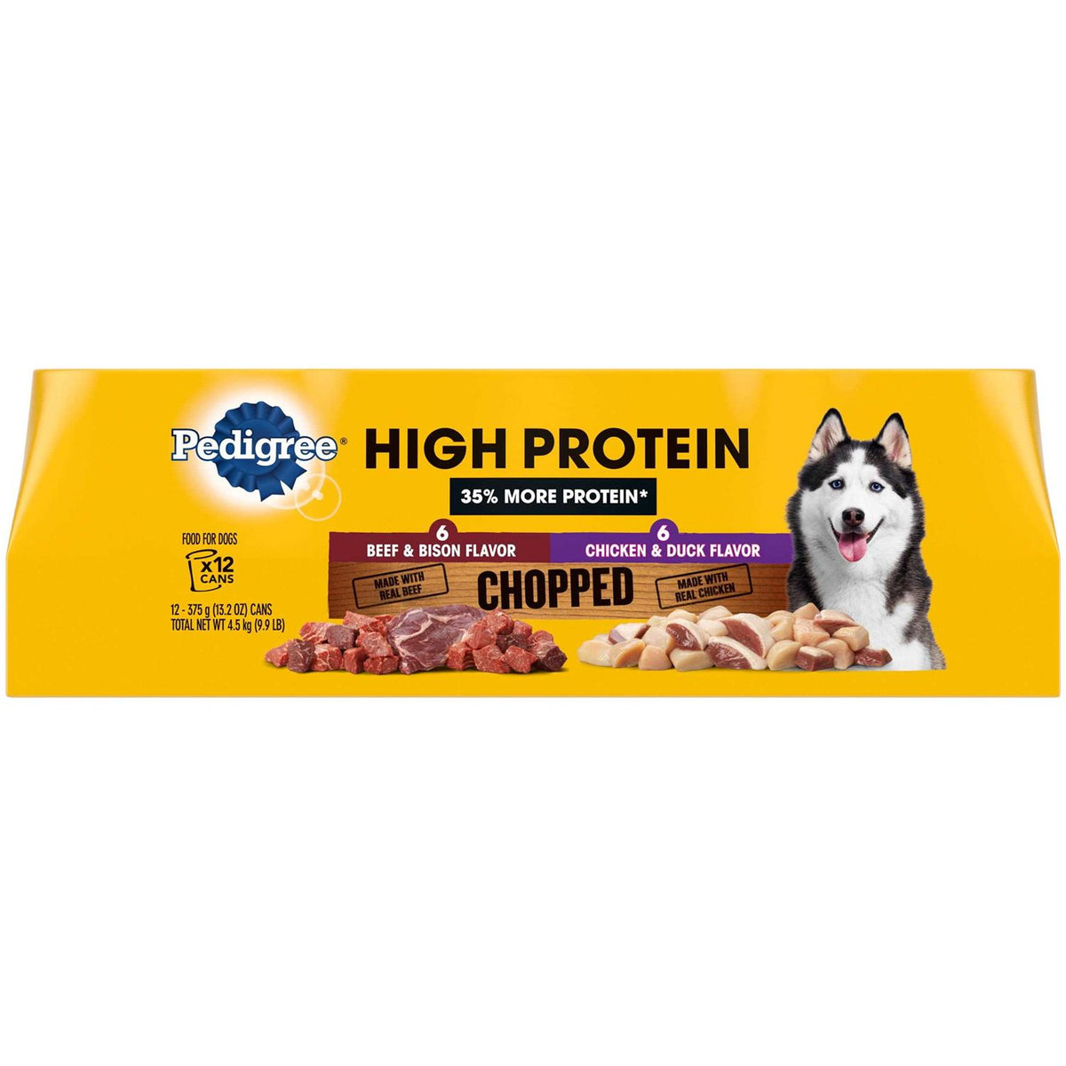 High Protein Chopped Wet Dog Food Variety Pack G158113