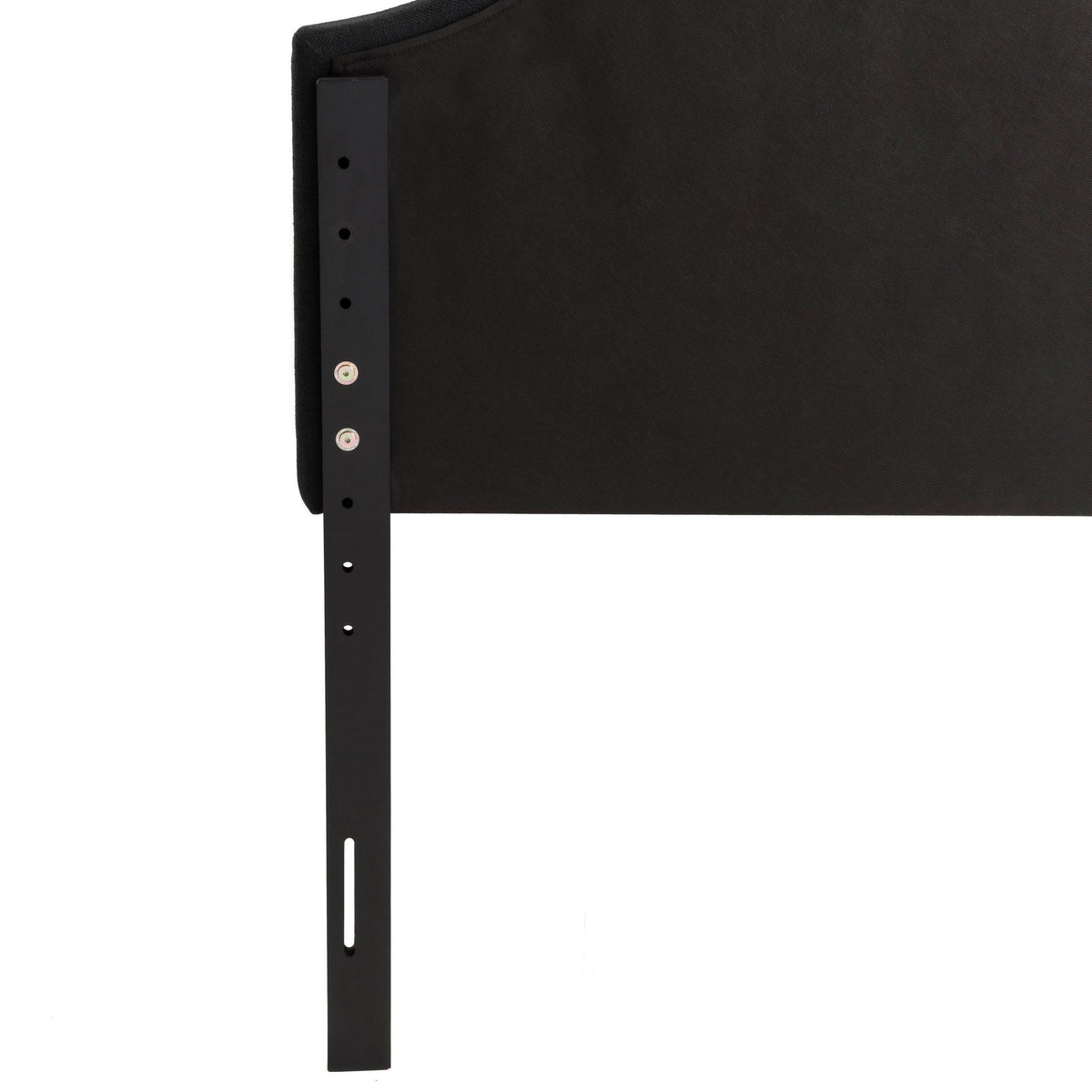 Tufted Light Gray Fabric Headboard P555273