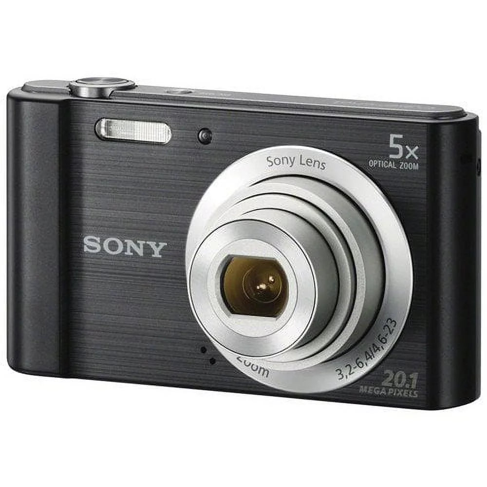 Black Digital Camera with 64GB Accessory Bundle G957