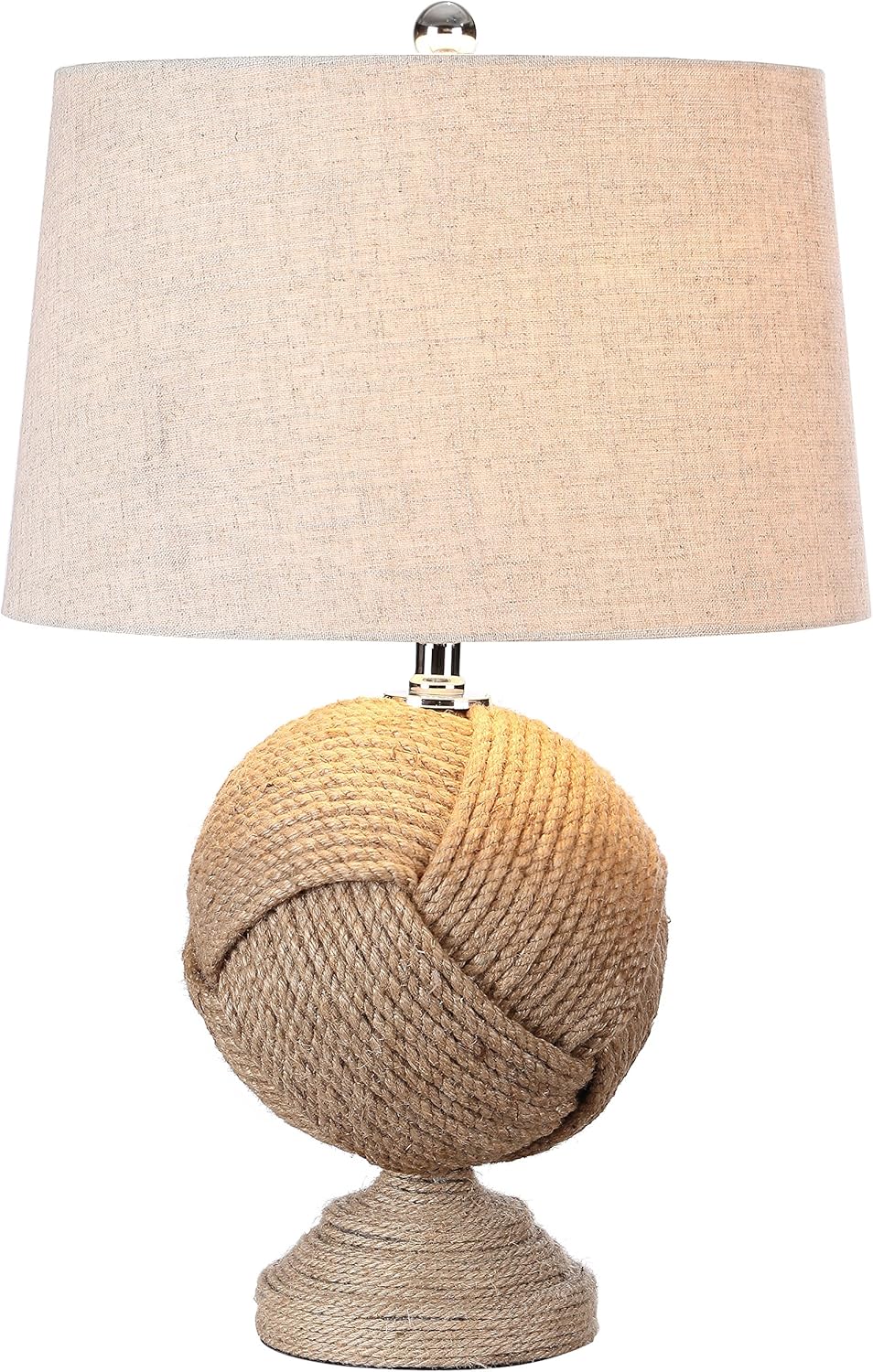 Brown Knotted Rope LED Table Lamp F6555