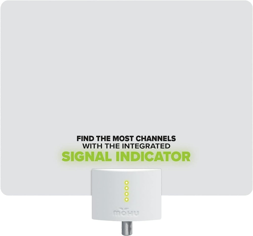 Indoor HDTV Antenna, 60-Mile Range, UHF/VHF, 16 ft. Coaxial Cable P288