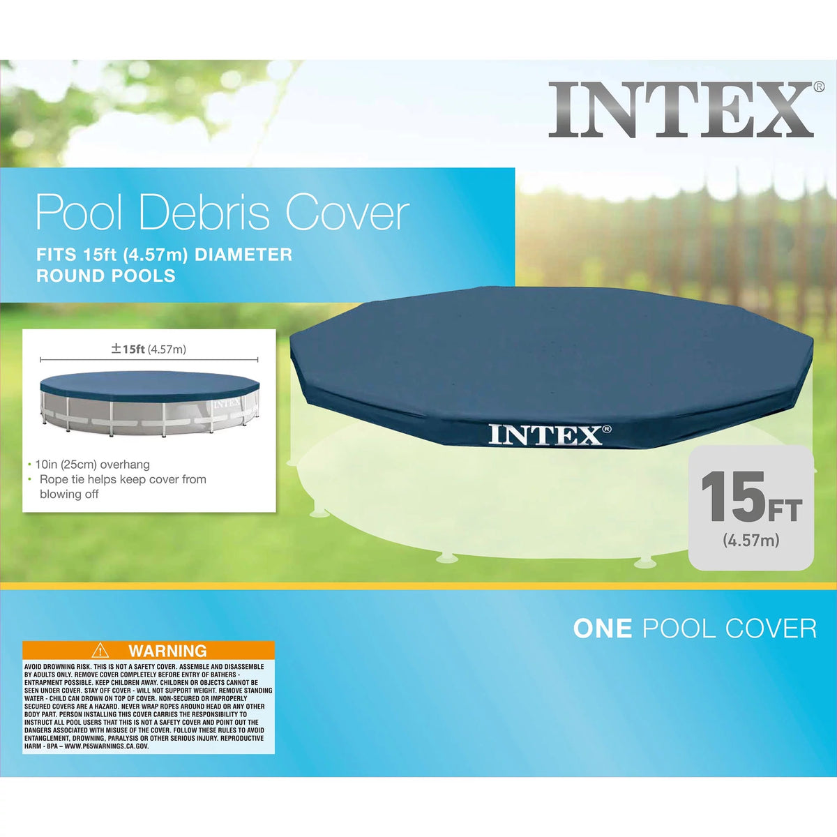 15ft x 42in Above Ground Swimming Pool Set V659