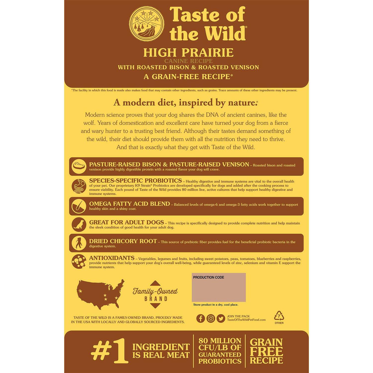 High Prairie Dog Food F51873