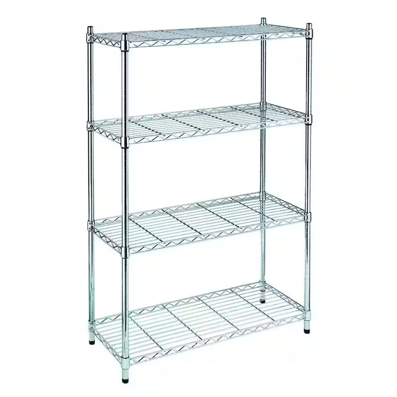 Chrome Metal Wire Shelving Post C765