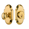 Polished Brass Single Cylinder Deadbolt G868