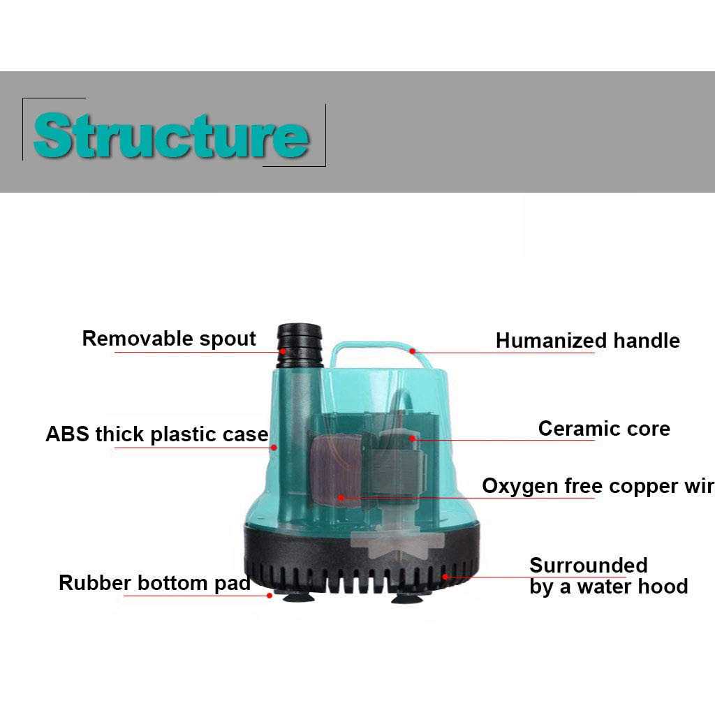 Submersible Water Pump with Handle N3805