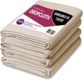 6 Piece Cotton Canvas Drop Cloth Set, 9 by 12 Feet N275491