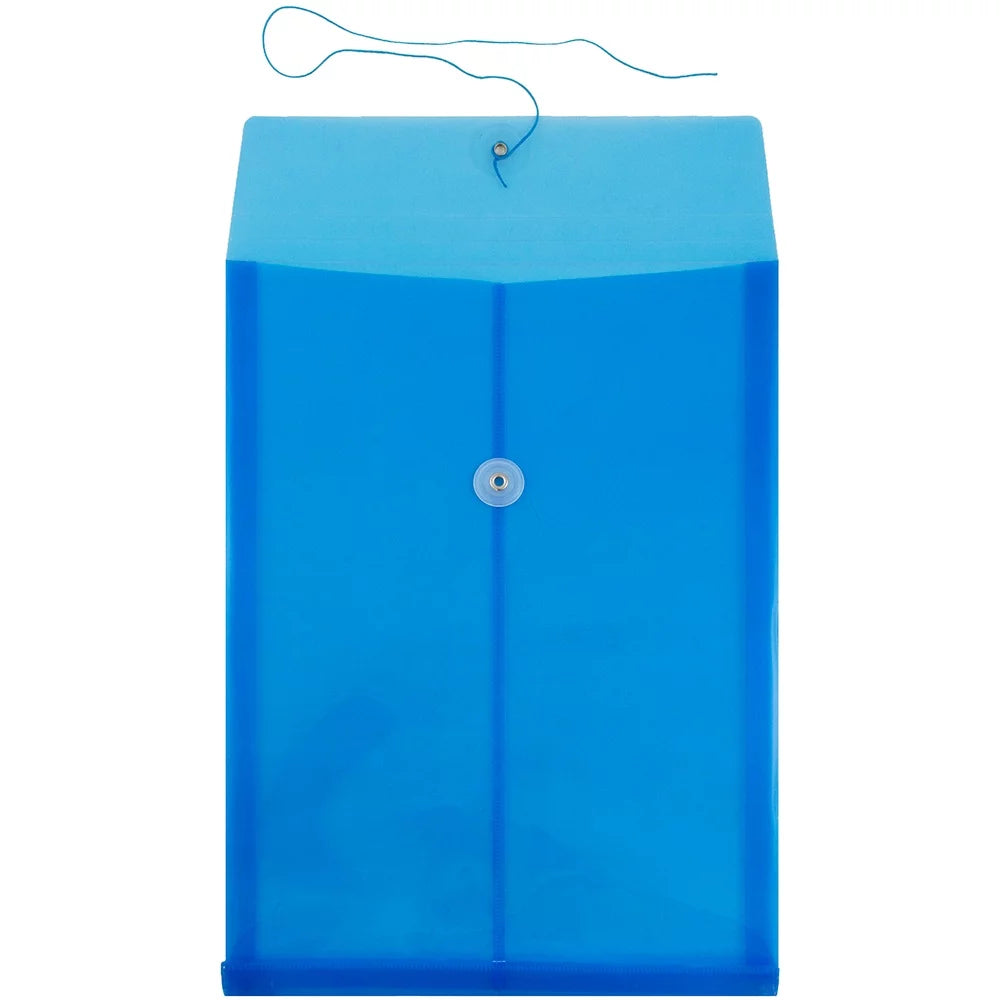 Blue Plastic Envelopes 12/Pack T115799