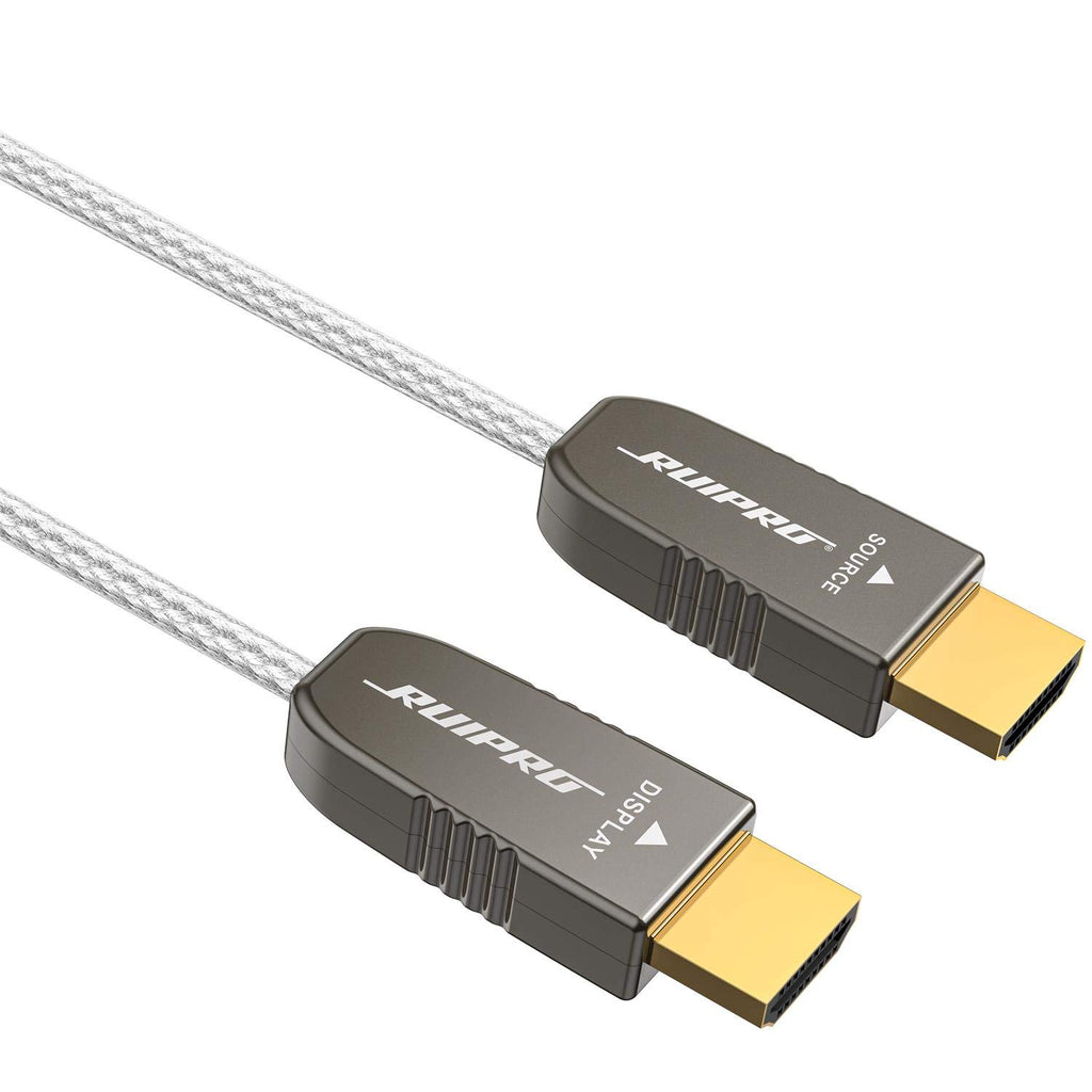 HDMI Ultra Thin Fiber Optic Cable 80ft 4K 60Hz HDMI 2.0b High Speed 18Gbps H657270