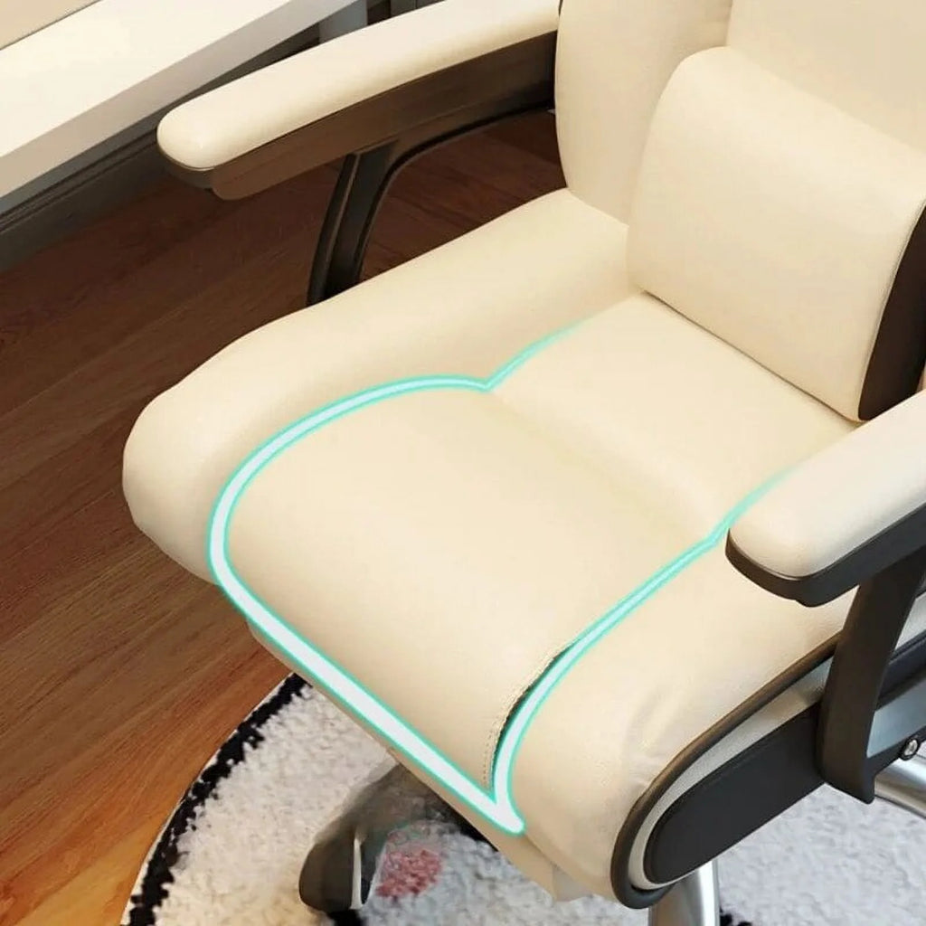Ergonomic Reclining Leather Office Chair U98807