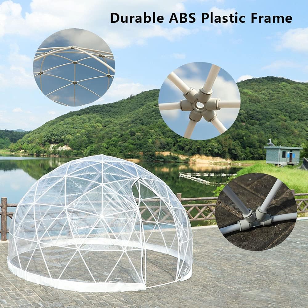 12ft Clear Geodesic Dome Tent D275942