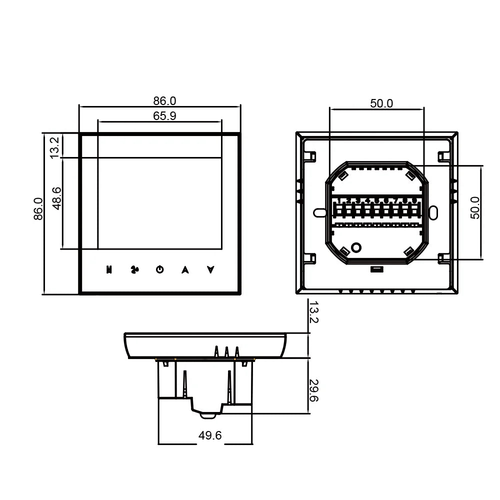 WiFi Thermostat Air Conditioner Temperature Controller P24013