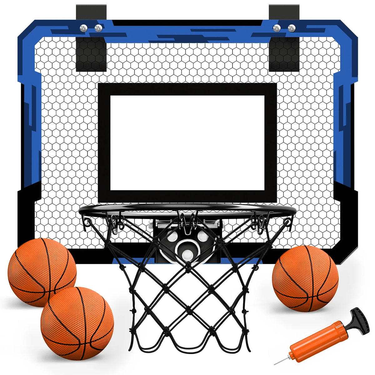 Mini Basketball Hoop with Electronic Scorer and Breakaway Rim W9926