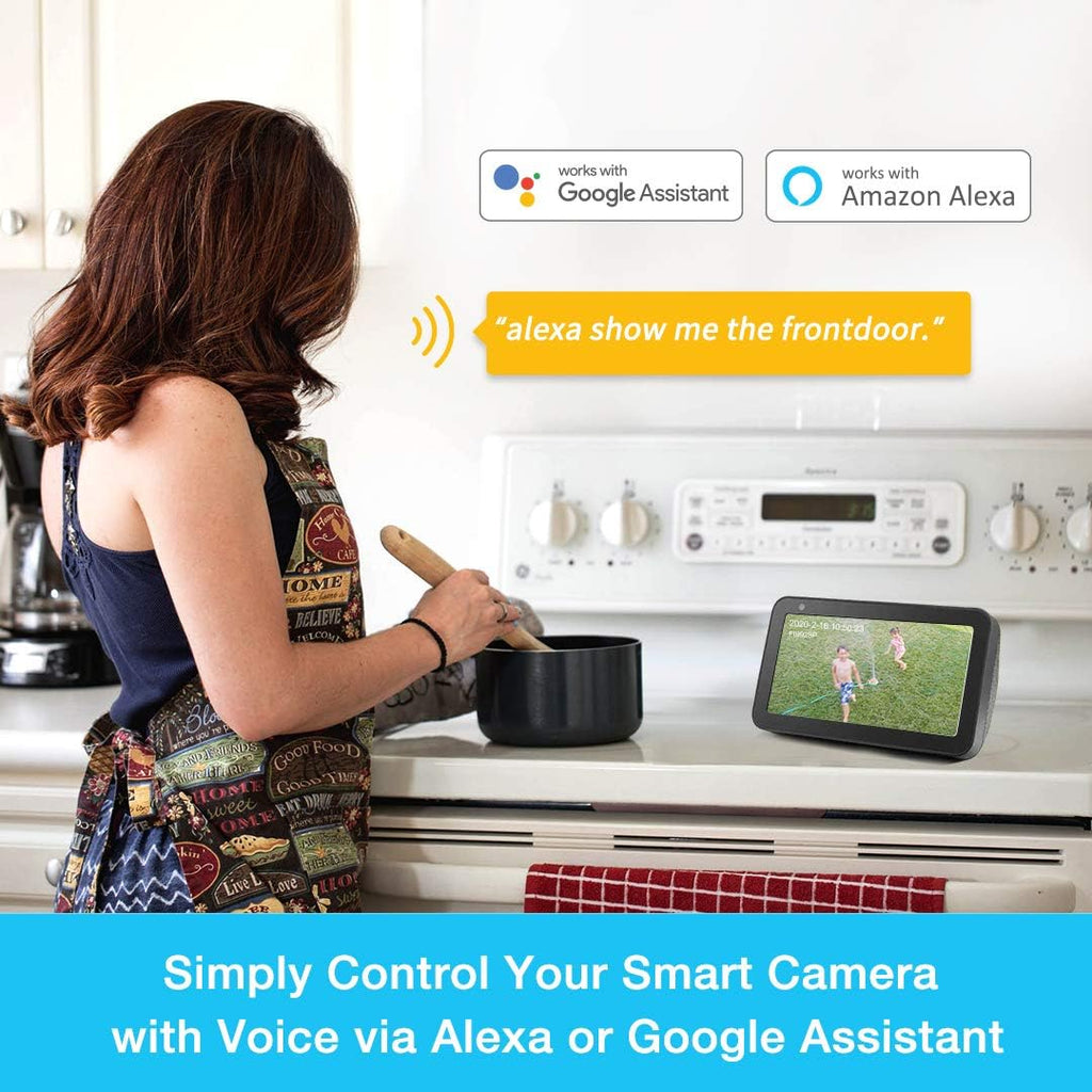 White Outdoor PTZ 4x Optical Zoom HD 1080P WiFi Security Camera N797