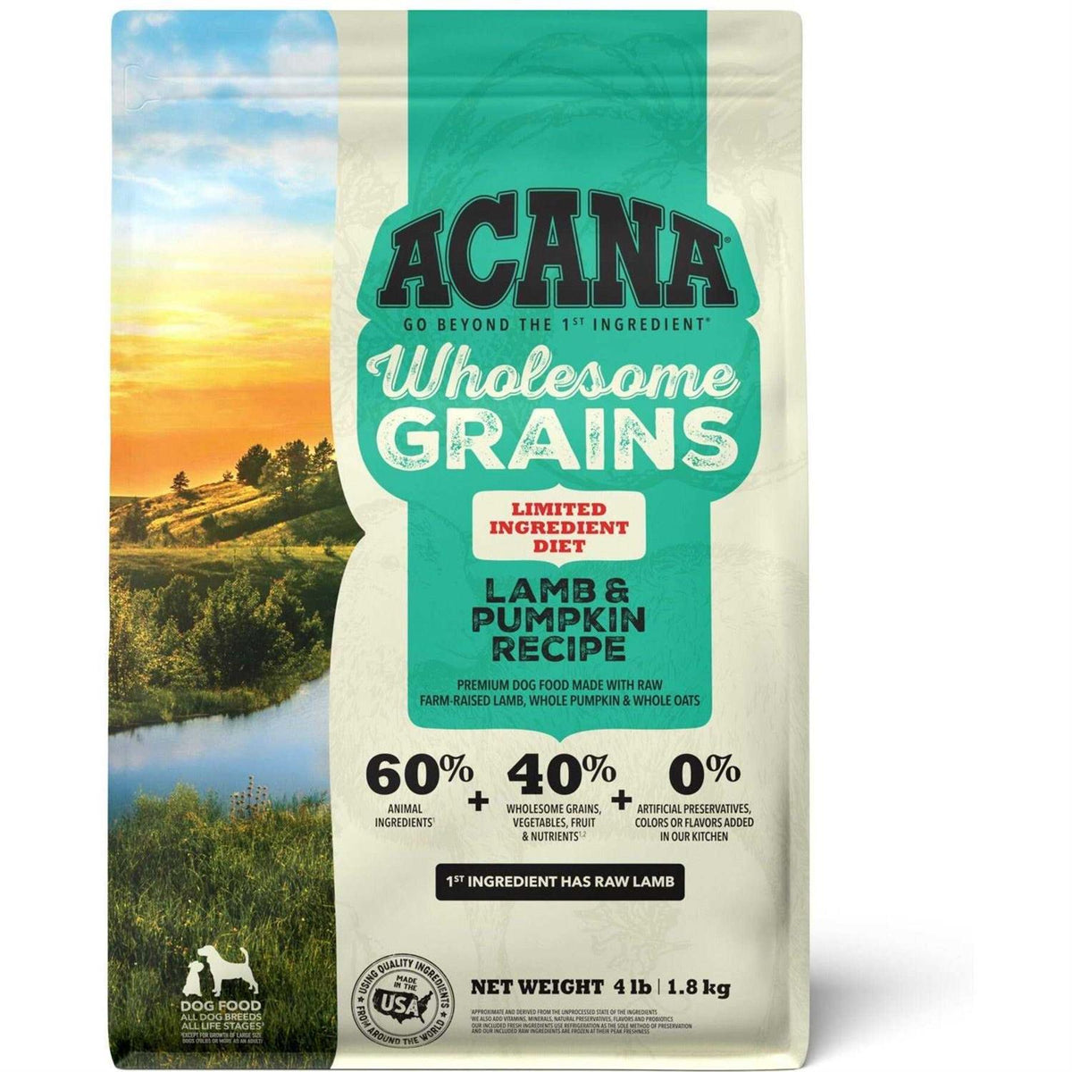 Lamb & Pumpkin Dry Dog Food N10565