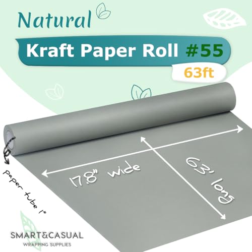 Brown Kraft Craft Paper Roll 70GSM 50LB O432