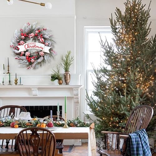 Large Green Norfolk Pine Wreath X78214