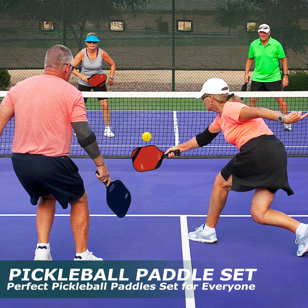 USAPA Approved Fiberglass Pickleball Set of 2 G296719