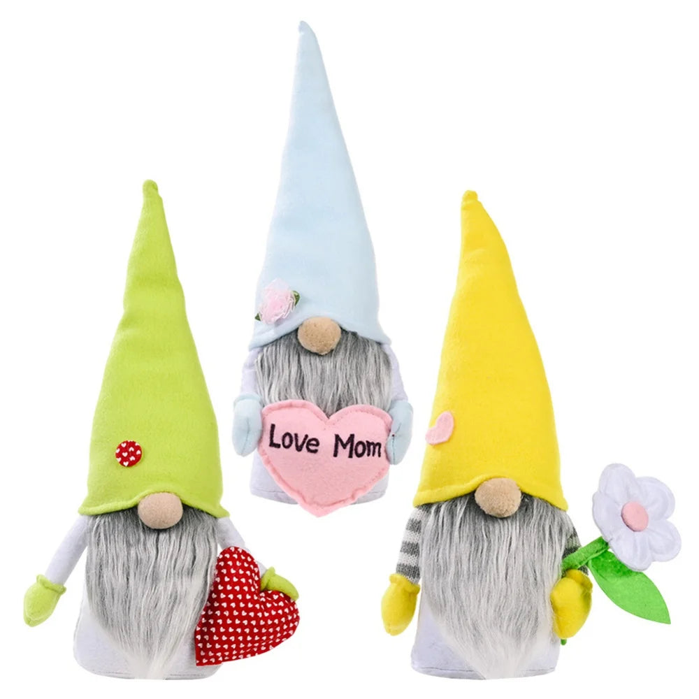 3pcs Handmade Gnome Dolls F24164