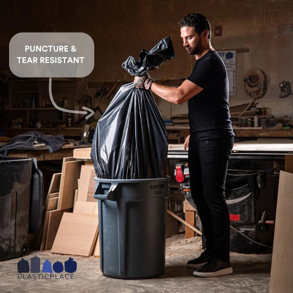 Black 100 Count Trash Bags R3826