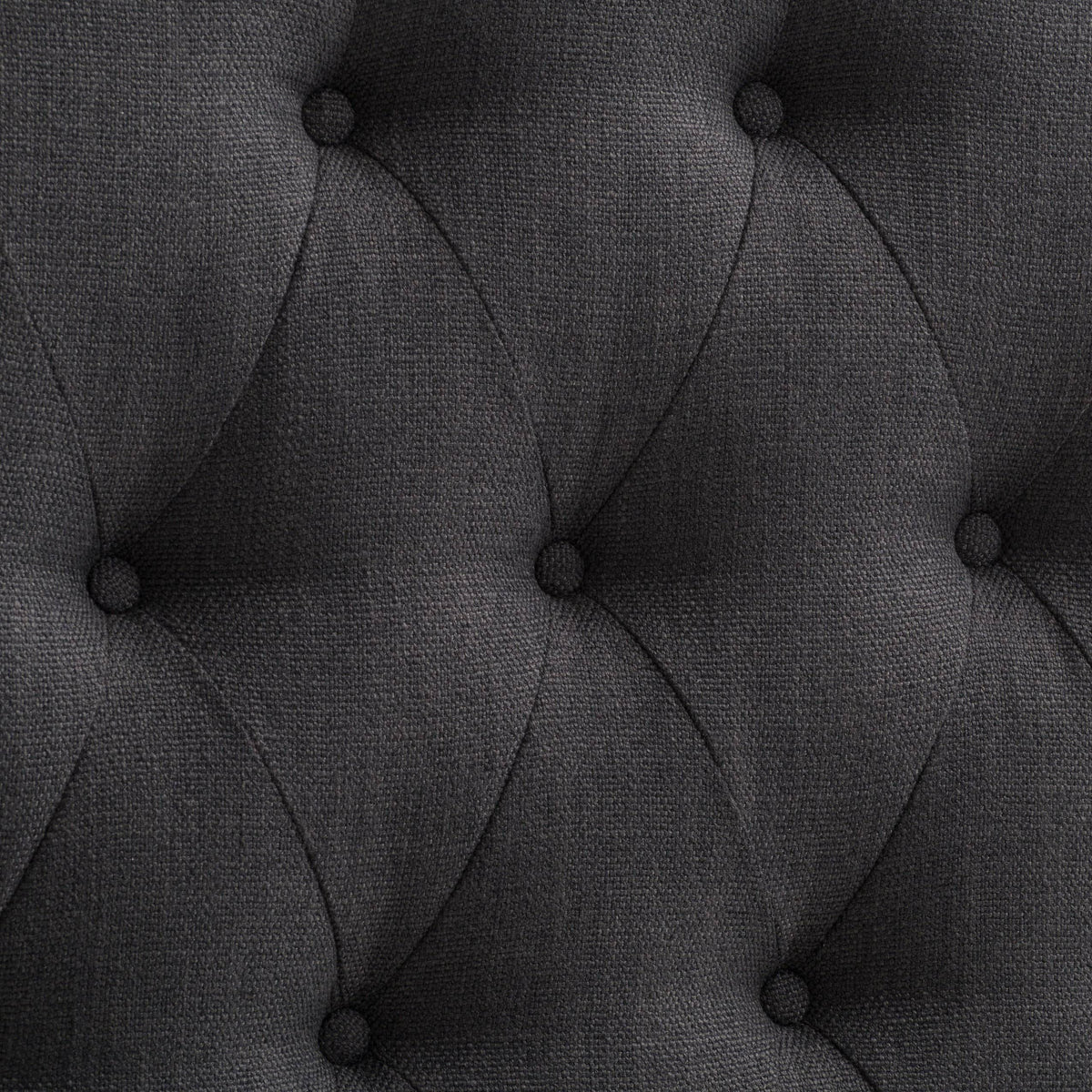 Tufted Light Gray Fabric Headboard P555273