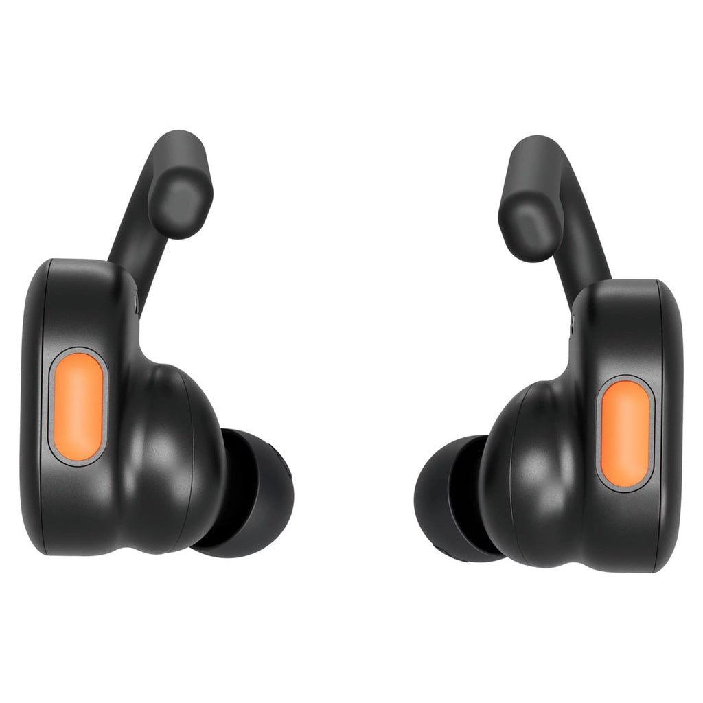 Black True Wireless Sport in-Ear Headphones with Microphone P48458