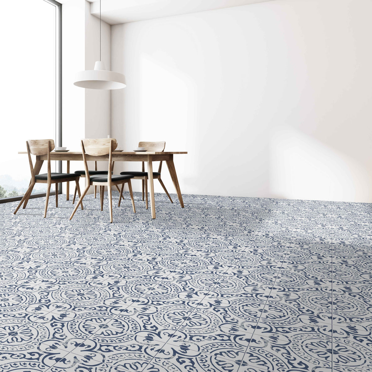 8 in. x 8 in. Glazed Porcelain Tile I142