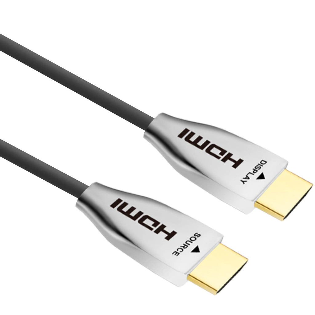 HDMI Ultra Thin Fiber Optic Cable 80ft 4K 60Hz HDMI 2.0b High Speed 18Gbps H657270